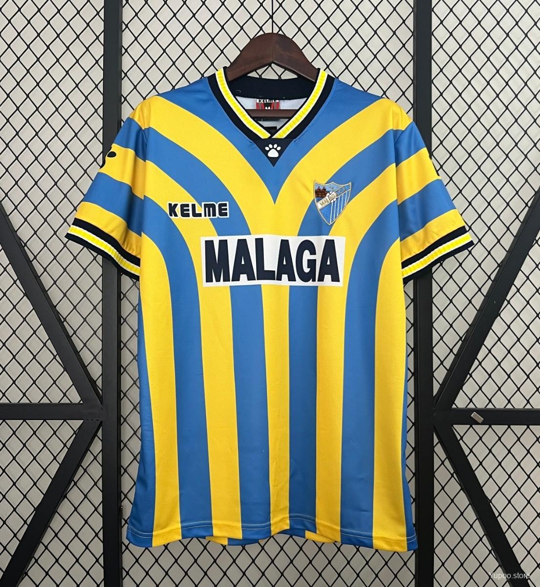 Camiseta de fútbol Málaga CF 1997/98 VISITANTE MANGA CORTA VERSION FAN